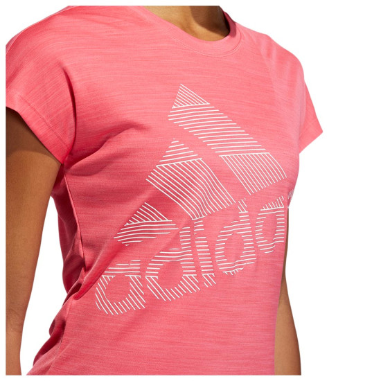 Adidas Γυναικεία κοντομάνικη μπλούζα Badge of sport